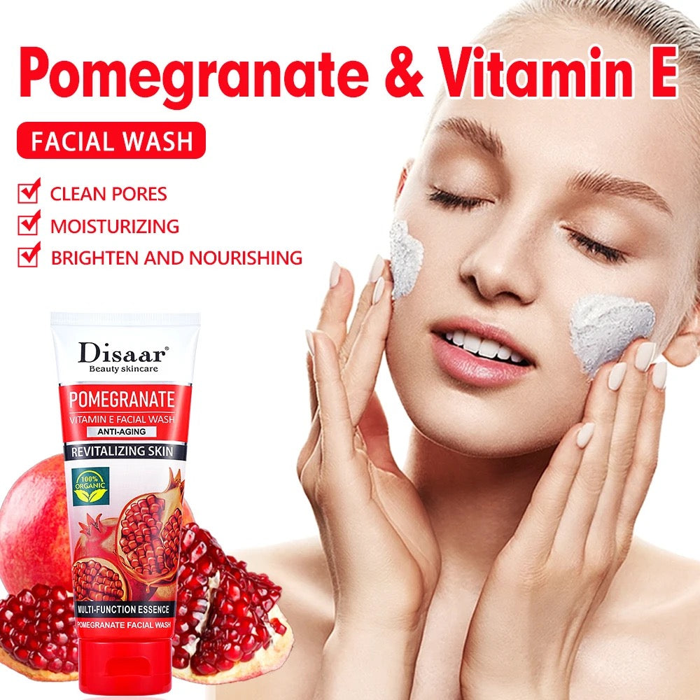 Pomegranate Vitamin E Facial Wash Anti-Aging