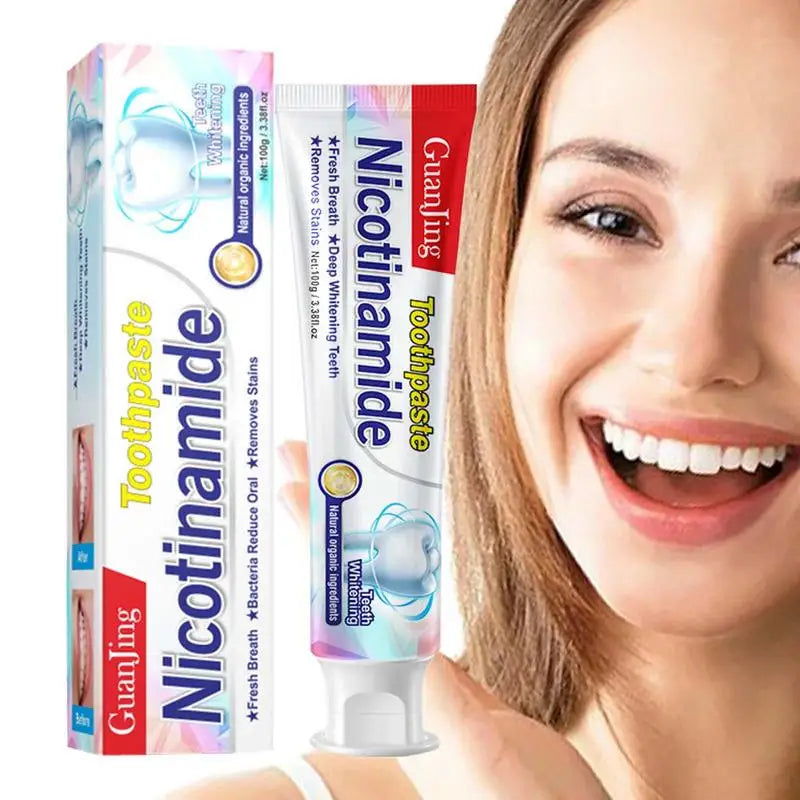 Nicotinamide Whitening Toothpaste Fresh Breath Whitening Teeth Oral Hygiene Cleaning Effectively Remove