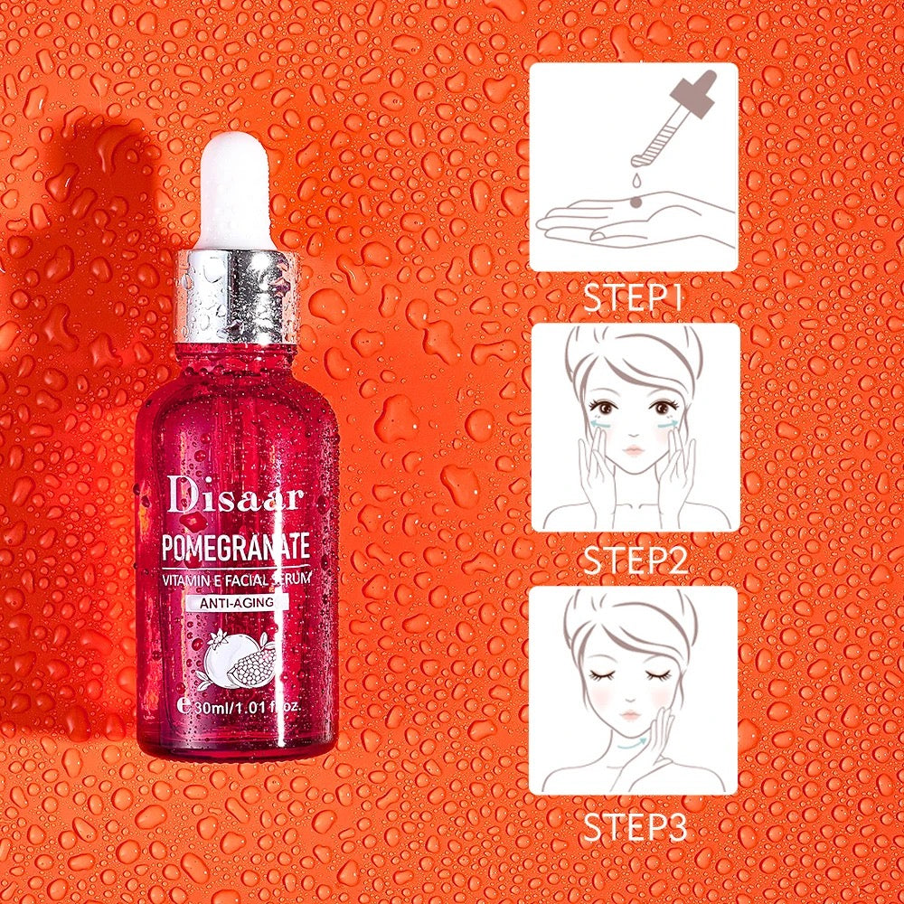 Pomegranate Vitamin E Facial Serum Anti Aging