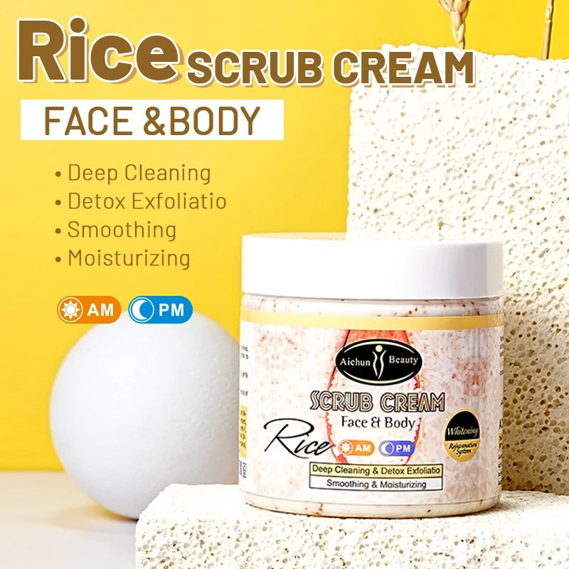 Aichun Beauty Scrub Cream For Face And Body